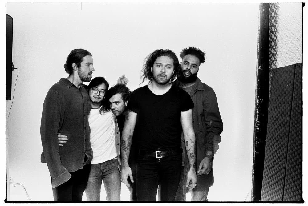 Gang of Youths 2017 black and white press shot