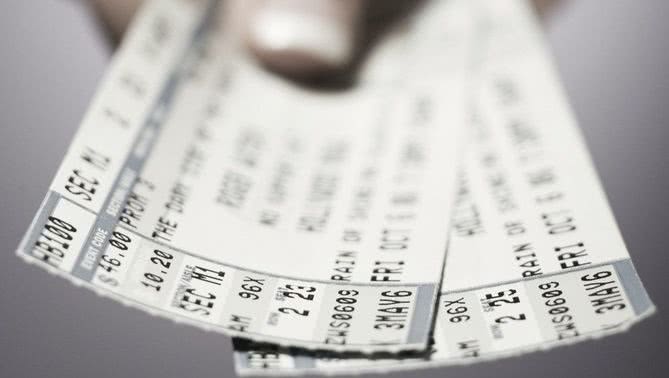 black and white pic of tickets scalping secondary market