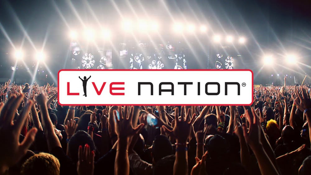 live nation logo on crowd