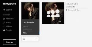 MySpace profile for Lars Brandle