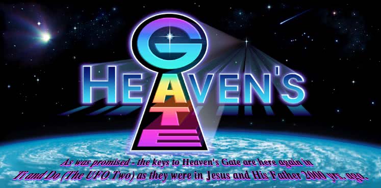 The logo for the Heaven's Gate religious group