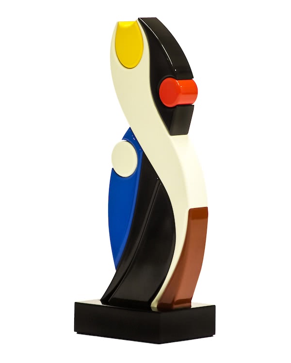 NZ Music Awards Tui trophy designed by Dick Frizzell.