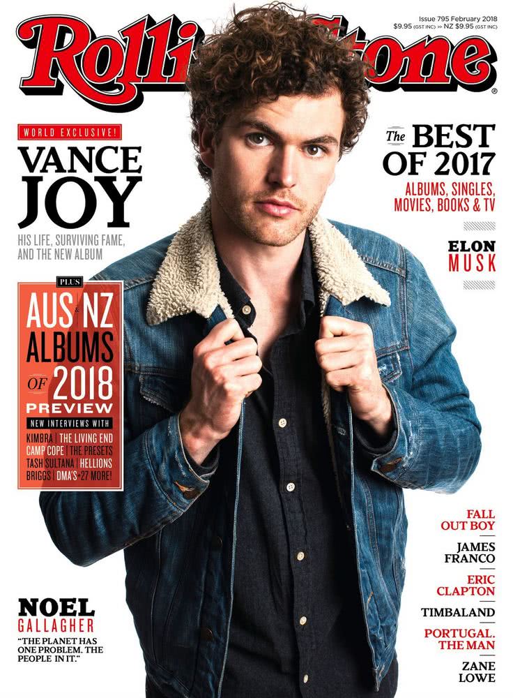 Vance Joy covers Rolling Stone Australia