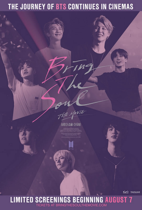 BTS' 'Bring The Soul The Movie' poster