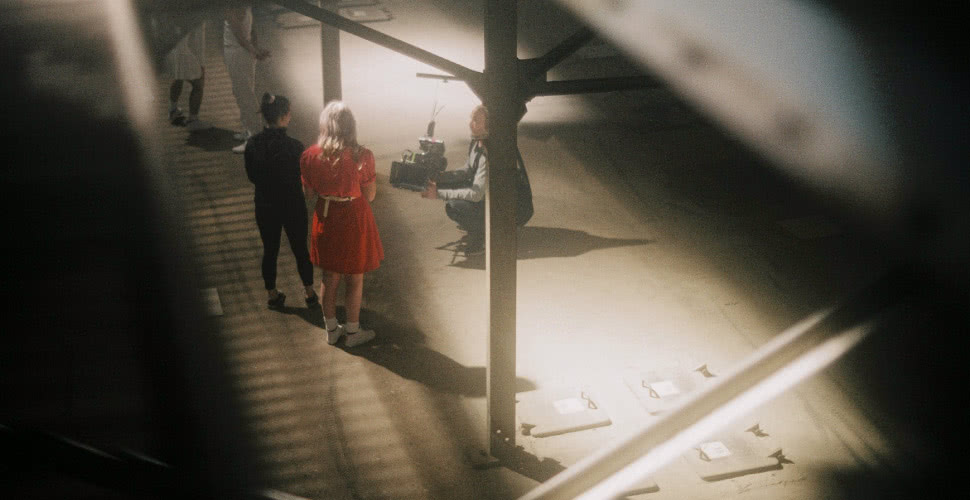Behind the scenes of George Alice's 'Circles' video. 