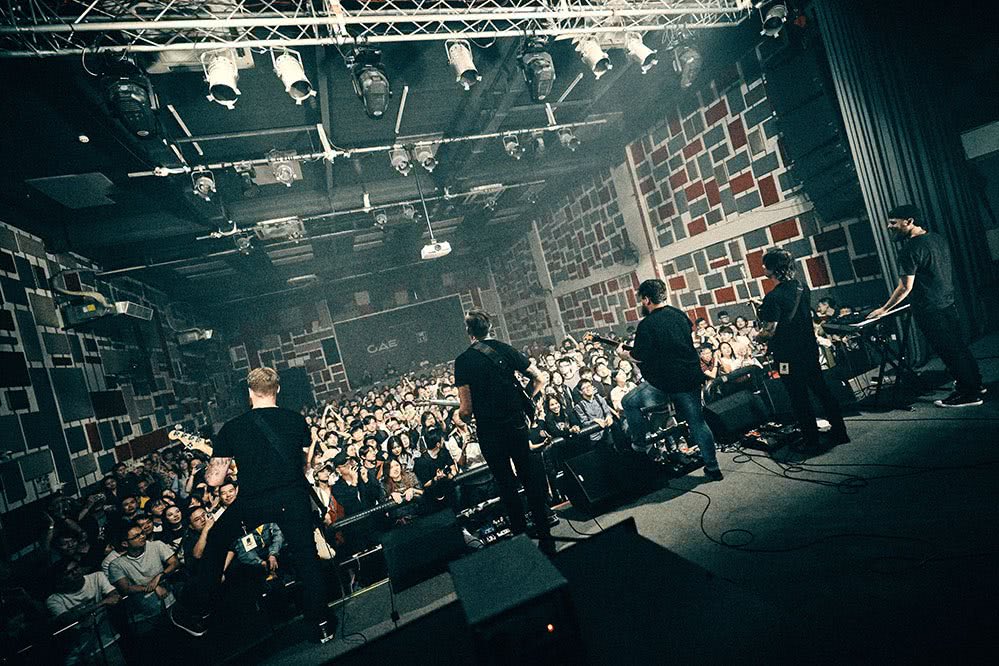live nation Image of We Lost The Sea on tour in China